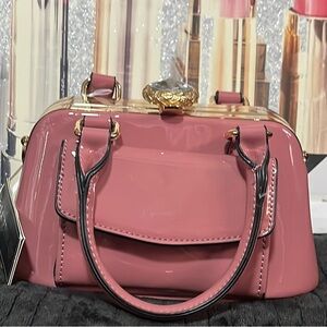 Elegant Dusty Rose Pink Handbag
